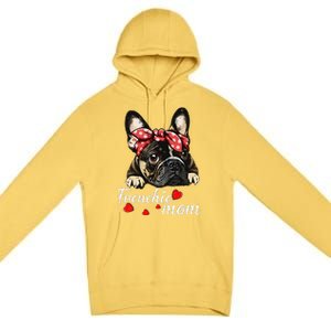 Funny Frenchie Dog Mom French Bulldog Mom Love Mothers Day Premium Pullover Hoodie