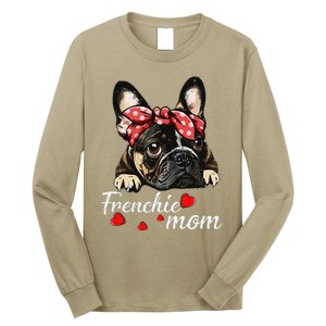 Funny Frenchie Dog Mom French Bulldog Mom Love Mothers Day Long Sleeve Shirt