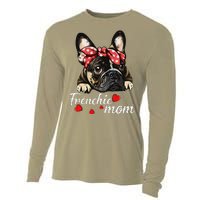 Funny Frenchie Dog Mom French Bulldog Mom Love Mothers Day Cooling Performance Long Sleeve Crew