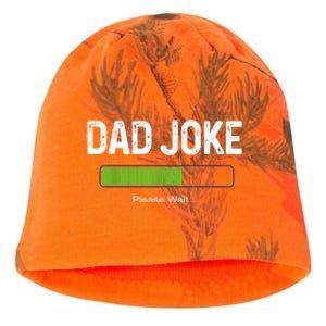 Funny Fathers Day Dad Joke Loading Please Wait Father Humor Funny Gift Kati - Camo Knit Beanie