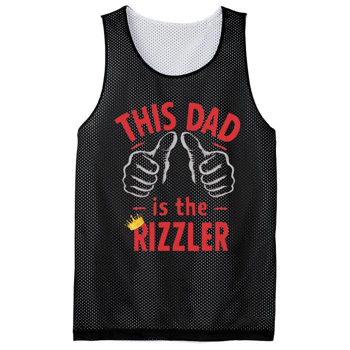 Funny Fathers Day W Rizz Rizzler The Rizz God This Guy Mesh Reversible Basketball Jersey Tank