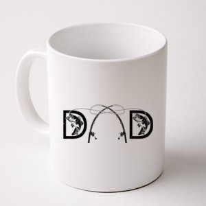 Funny Fishing Dad Art For Dad Fathers Day Fishing Lover Coffee Mug