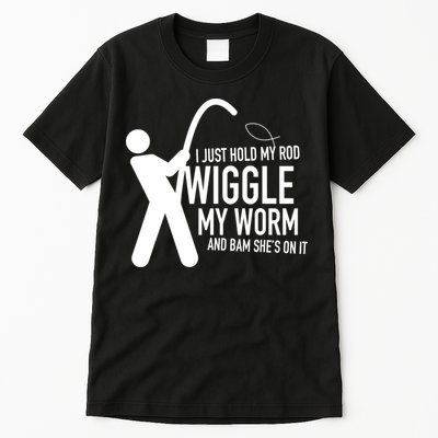 Funny Fishing Dirty Sexual Humor Tall T-Shirt