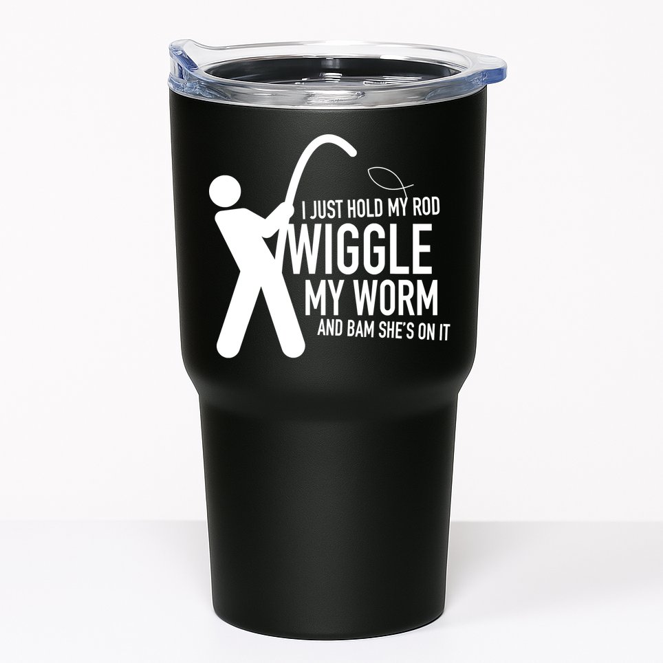 Funny Fishing Dirty Sexual Humor Tumbler