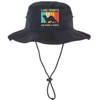 Funny Ferret Design For Men Women Ferret Lover Introvert Legacy Cool Fit Booney Bucket Hat