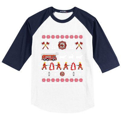 Fire Fire Departt Gift Baseball Sleeve Shirt