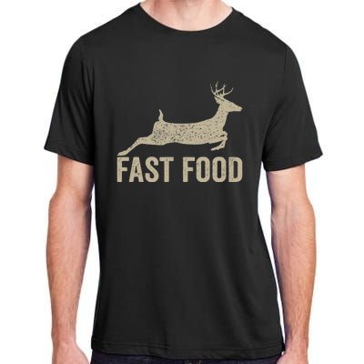 Fast Food Deer Hunter Hunting Adult ChromaSoft Performance T-Shirt