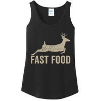 Fast Food Deer Hunter Hunting Ladies Essential Tank