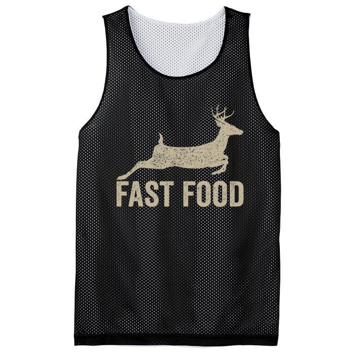 Fast Food Deer Hunter Hunting Mesh Reversible Basketball Jersey Tank