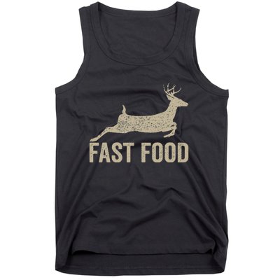 Fast Food Deer Hunter Hunting Tank Top