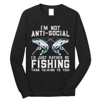 Funny Fishing Design For Fisherman Fishing Lover Long Sleeve Shirt