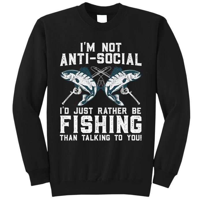 Funny Fishing Design For Fisherman Fishing Lover Sweatshirt