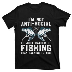 Funny Fishing Design For Fisherman Fishing Lover T-Shirt