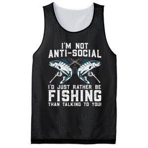 Funny Fishing Design For Fisherman Fishing Lover Mesh Reversible Basketball Jersey Tank