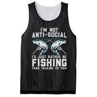 Funny Fishing Design For Fisherman Fishing Lover Mesh Reversible Basketball Jersey Tank