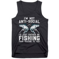 Funny Fishing Design For Fisherman Fishing Lover Tank Top