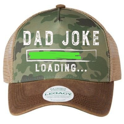 Funny Father's Day Gift Father Present Dad Joke Loading Legacy Tie Dye Trucker Hat