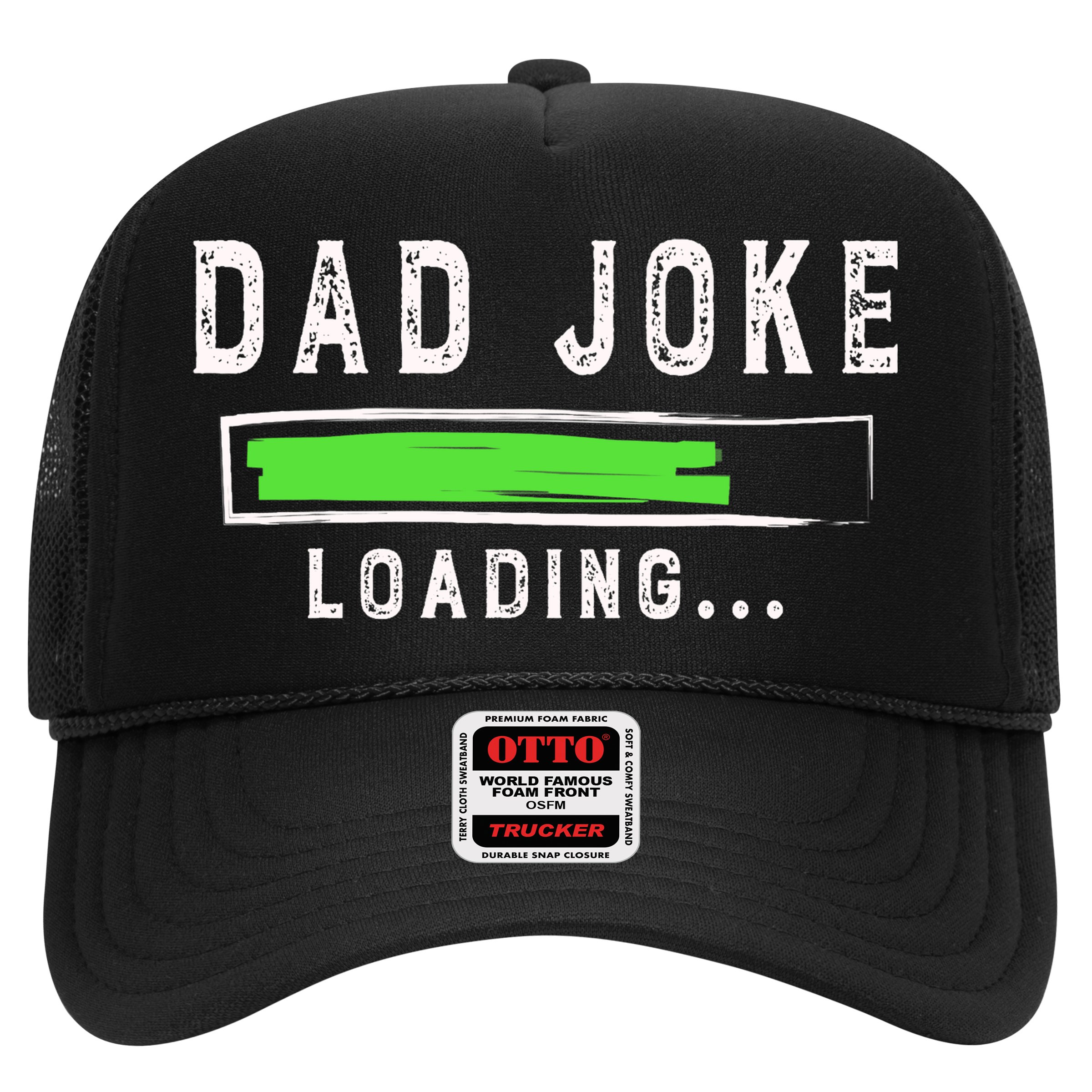 Funny Father's Day Gift Father Present Dad Joke Loading Hat