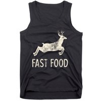 Fast Food Deer Rude Offensive Gifts For Hunters Tank Top