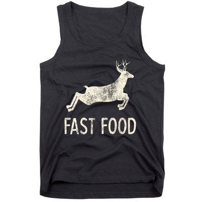 Fast Food Deer Rude Offensive Gifts For Hunters Tank Top