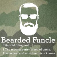 Funny Funcle Definition, Bearded Funcle Tee , Funcle , Beard Lover , Fun Uncle Legacy Tie Dye Trucker Hat