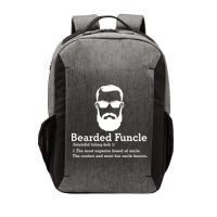 Funny Funcle Definition, Bearded Funcle Tee , Funcle , Beard Lover , Fun Uncle Vector Backpack