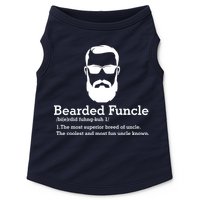 Funny Funcle Definition, Bearded Funcle Tee , Funcle , Beard Lover , Fun Uncle Doggie Tank