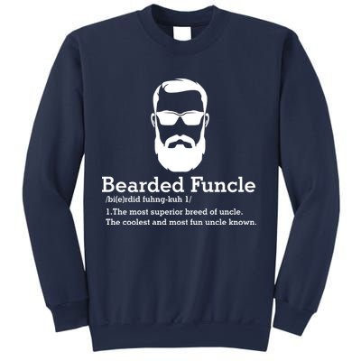 Funny Funcle Definition, Bearded Funcle Tee , Funcle , Beard Lover , Fun Uncle Sweatshirt