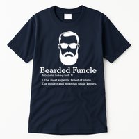 Funny Funcle Definition, Bearded Funcle Tee , Funcle , Beard Lover , Fun Uncle Tall T-Shirt
