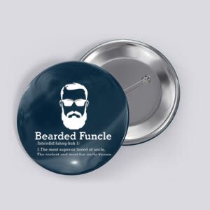 Funny Funcle Definition, Bearded Funcle Tee , Funcle , Beard Lover , Fun Uncle Button