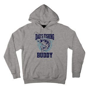 Funny Fishing DadS Fishing Buddy Outdoors Tall Hoodie