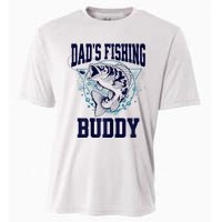 Funny Fishing DadS Fishing Buddy Outdoors Cooling Performance Crew T-Shirt