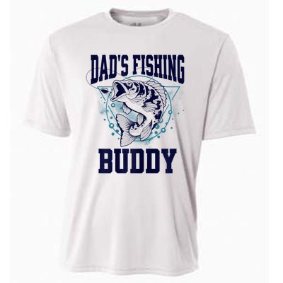 Funny Fishing DadS Fishing Buddy Outdoors Cooling Performance Crew T-Shirt