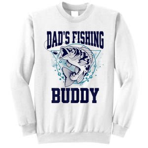 Funny Fishing DadS Fishing Buddy Outdoors Sweatshirt