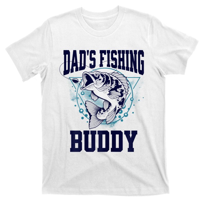 Funny Fishing DadS Fishing Buddy Outdoors T-Shirt