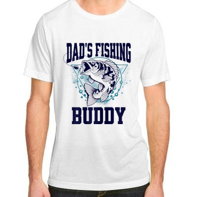 Funny Fishing DadS Fishing Buddy Outdoors Adult ChromaSoft Performance T-Shirt