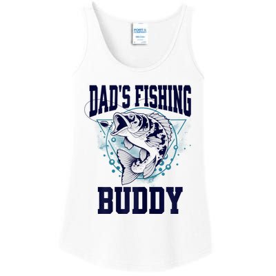 Funny Fishing DadS Fishing Buddy Outdoors Ladies Essential Tank