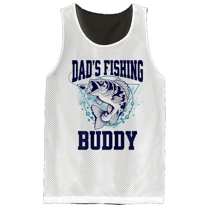 Funny Fishing DadS Fishing Buddy Outdoors Mesh Reversible Basketball Jersey Tank