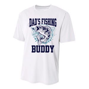 Funny Fishing DadS Fishing Buddy Outdoors Performance Sprint T-Shirt