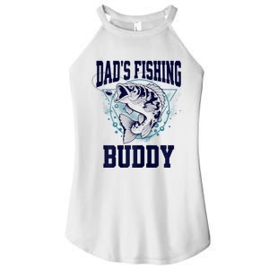 Funny Fishing DadS Fishing Buddy Outdoors Women's Perfect Tri Rocker Tank