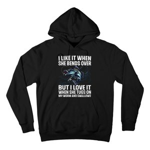 Funny Fishing Design For Fishing Fish Fisherman Gift Hoodie