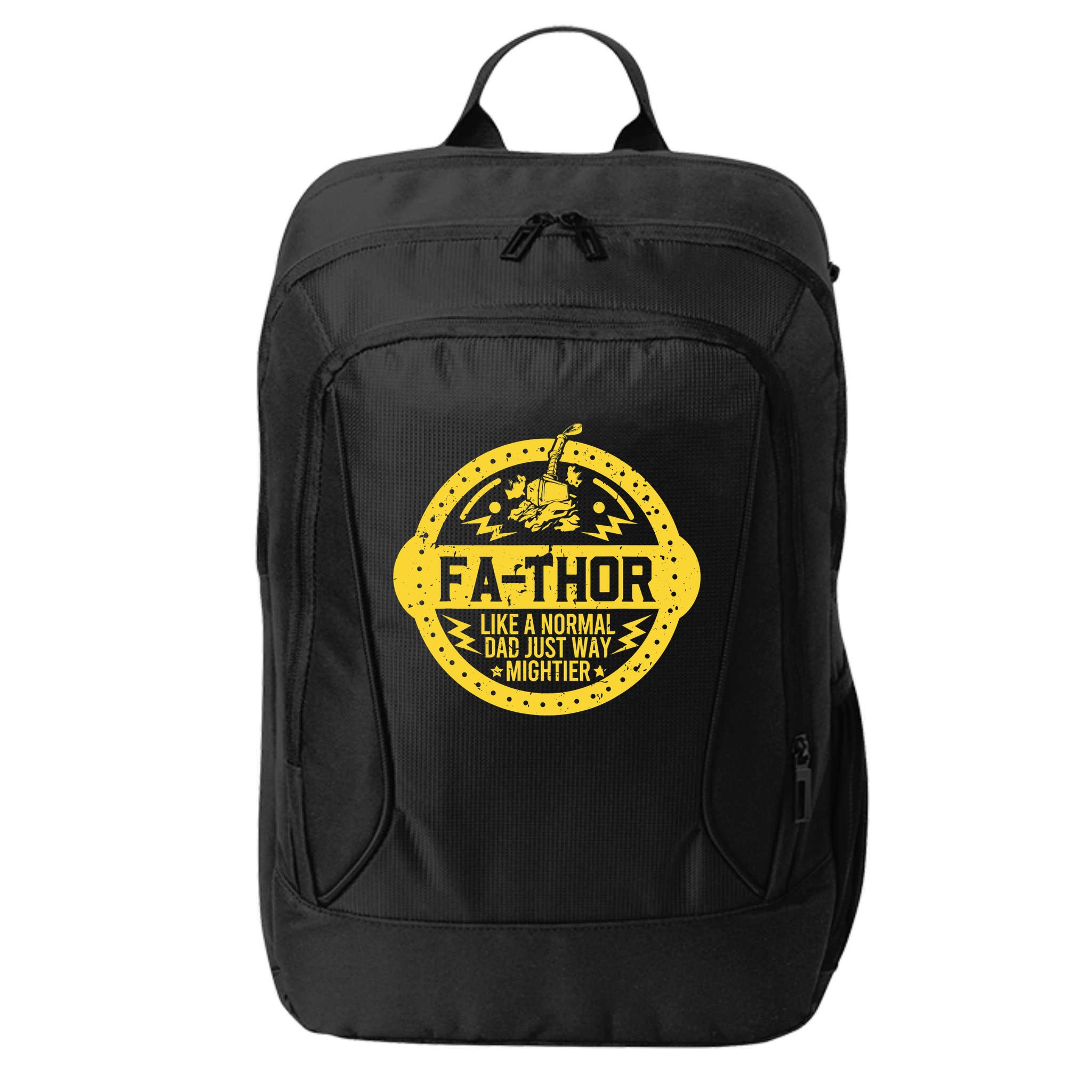 Fa-Thor - fathers day fathers day gift dad father City Backpack