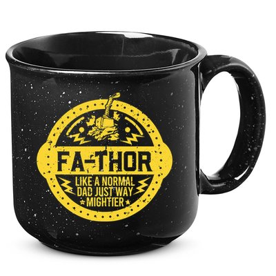 Fa-Thor - fathers day fathers day gift dad father 15oz Campfire Ceramic Mug