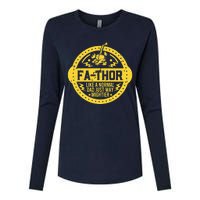 Fa-Thor - fathers day fathers day gift dad father Womens Cotton Relaxed Long Sleeve T-Shirt