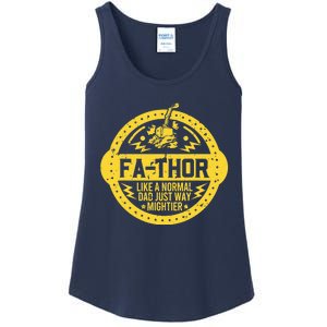 Fa-Thor - fathers day fathers day gift dad father Ladies Essential Tank