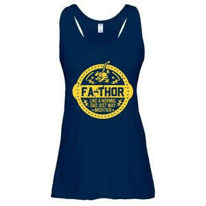 Fa-Thor - fathers day fathers day gift dad father Ladies Essential Flowy Tank