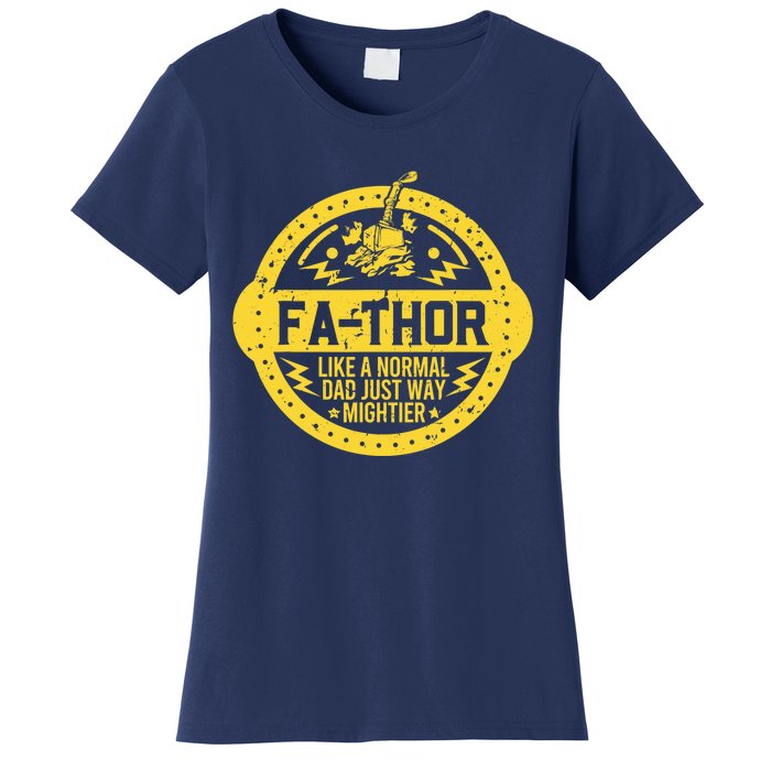 Fa-Thor - fathers day fathers day gift dad father Women's T-Shirt