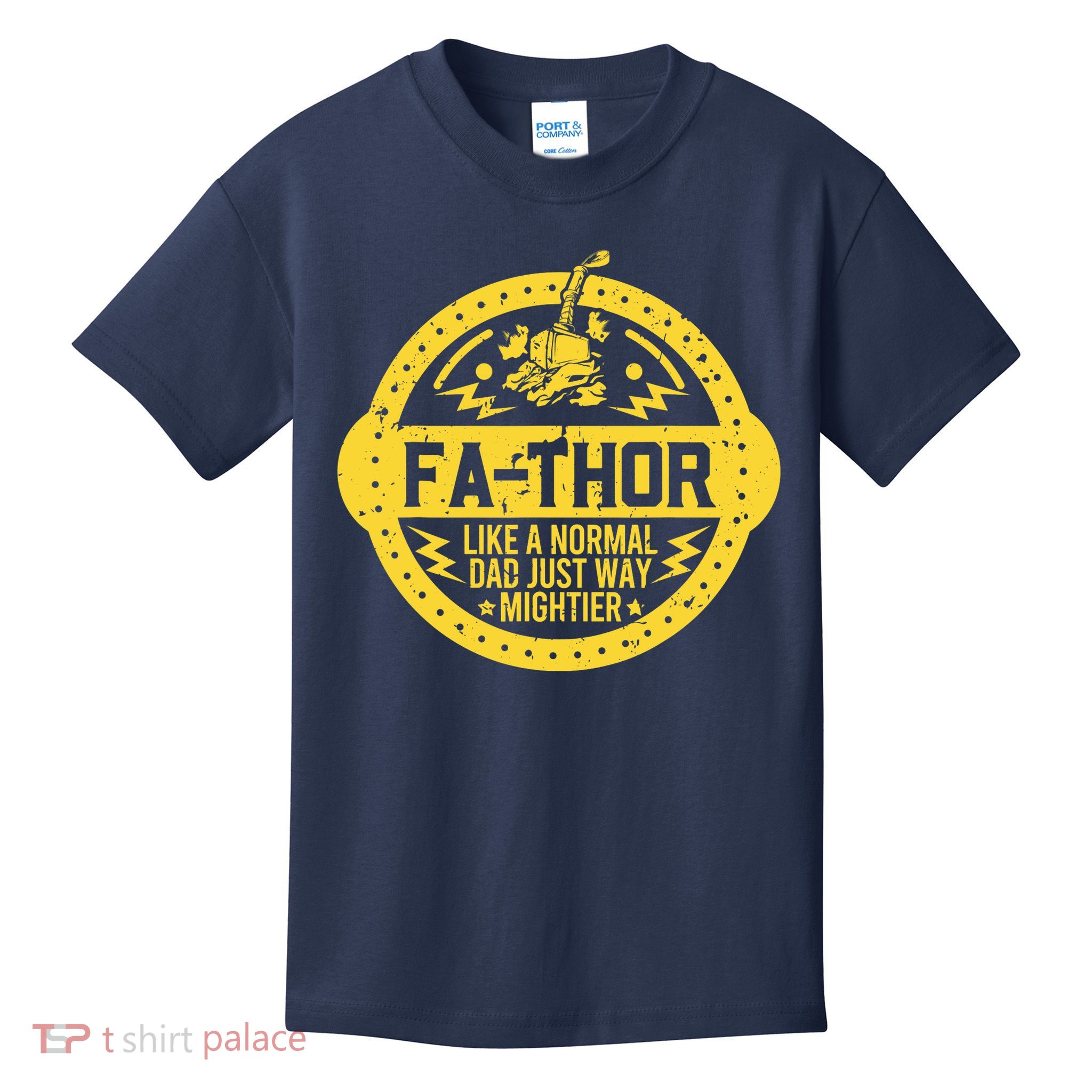 Fa-Thor - fathers day fathers day gift dad father Kids T-Shirt