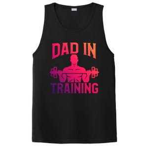 First Fathers Day Dad In Training Funny Workout Gym Gift Cute Gift PosiCharge Competitor Tank