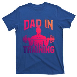 First Fathers Day Dad In Training Funny Workout Gym Gift Cute Gift T-Shirt